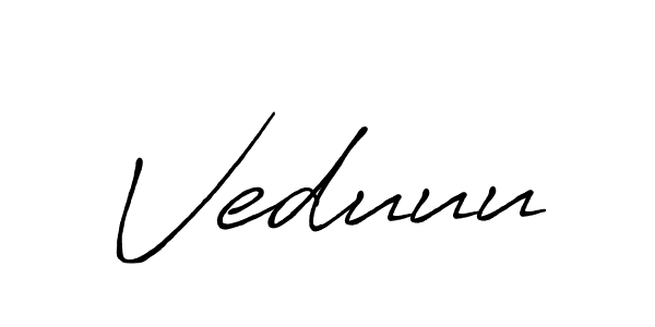 It looks lik you need a new signature style for name Veduuu. Design unique handwritten (Antro_Vectra_Bolder) signature with our free signature maker in just a few clicks. Veduuu signature style 7 images and pictures png