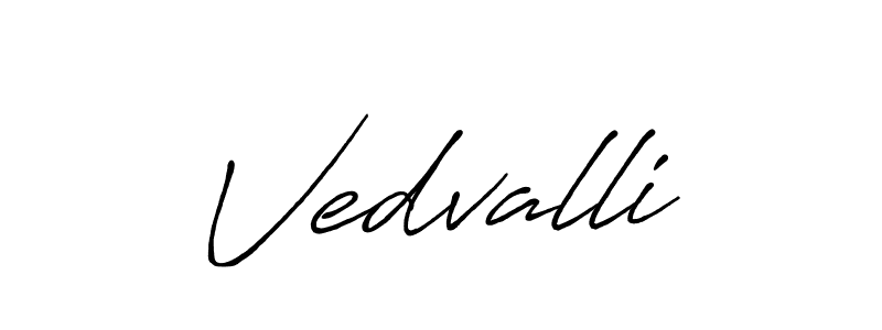 Make a beautiful signature design for name Vedvalli. Use this online signature maker to create a handwritten signature for free. Vedvalli signature style 7 images and pictures png