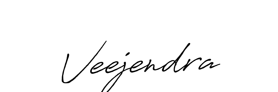 Design your own signature with our free online signature maker. With this signature software, you can create a handwritten (Antro_Vectra_Bolder) signature for name Veejendra. Veejendra signature style 7 images and pictures png