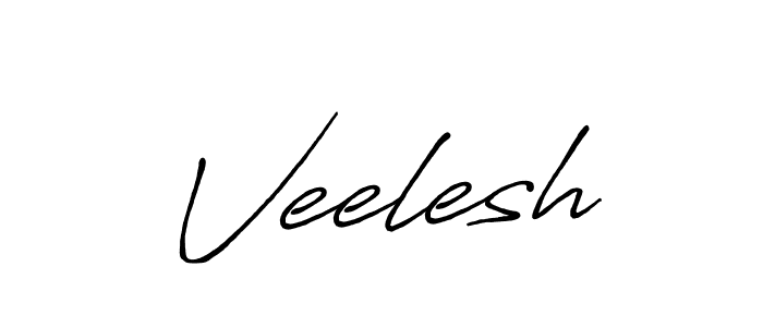 if you are searching for the best signature style for your name Veelesh. so please give up your signature search. here we have designed multiple signature styles  using Antro_Vectra_Bolder. Veelesh signature style 7 images and pictures png