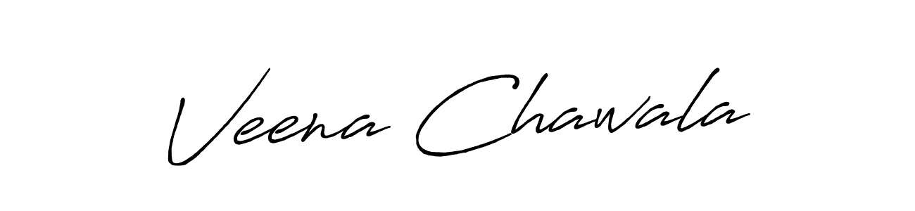 Also You can easily find your signature by using the search form. We will create Veena Chawala name handwritten signature images for you free of cost using Antro_Vectra_Bolder sign style. Veena Chawala signature style 7 images and pictures png