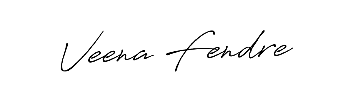 Also You can easily find your signature by using the search form. We will create Veena Fendre name handwritten signature images for you free of cost using Antro_Vectra_Bolder sign style. Veena Fendre signature style 7 images and pictures png