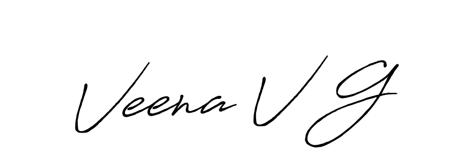 Once you've used our free online signature maker to create your best signature Antro_Vectra_Bolder style, it's time to enjoy all of the benefits that Veena V G name signing documents. Veena V G signature style 7 images and pictures png