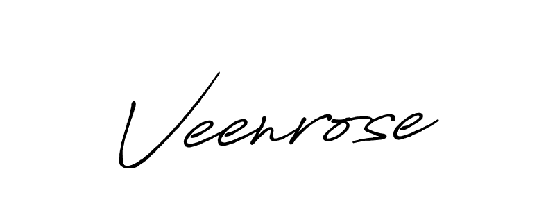 You should practise on your own different ways (Antro_Vectra_Bolder) to write your name (Veenrose) in signature. don't let someone else do it for you. Veenrose signature style 7 images and pictures png