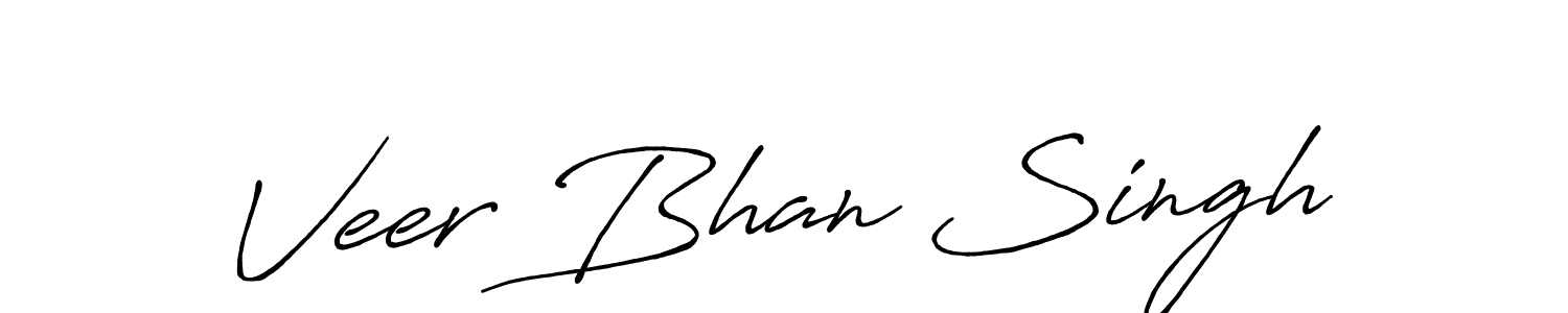 The best way (Antro_Vectra_Bolder) to make a short signature is to pick only two or three words in your name. The name Veer Bhan Singh include a total of six letters. For converting this name. Veer Bhan Singh signature style 7 images and pictures png