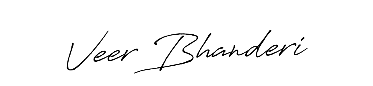 It looks lik you need a new signature style for name Veer Bhanderi. Design unique handwritten (Antro_Vectra_Bolder) signature with our free signature maker in just a few clicks. Veer Bhanderi signature style 7 images and pictures png