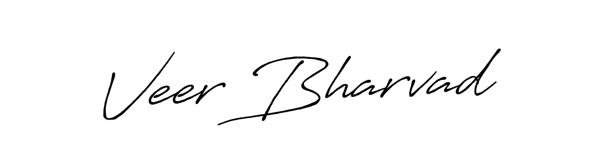 You should practise on your own different ways (Antro_Vectra_Bolder) to write your name (Veer Bharvad) in signature. don't let someone else do it for you. Veer Bharvad signature style 7 images and pictures png