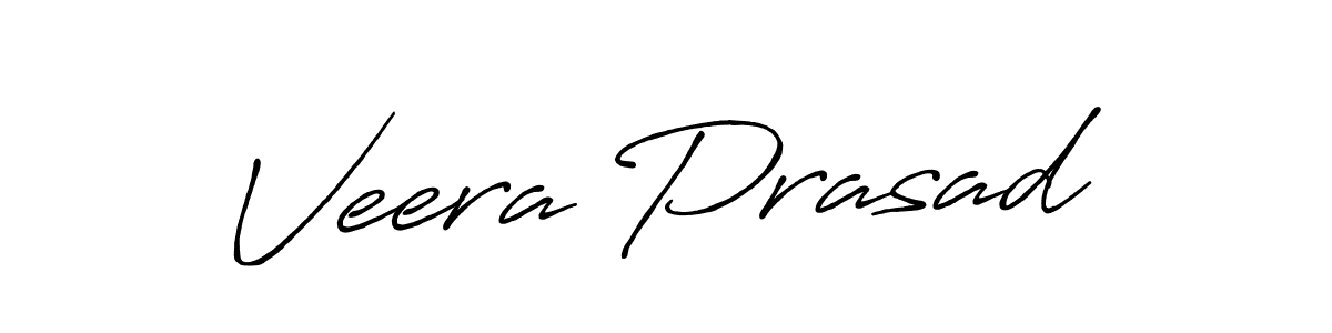 Design your own signature with our free online signature maker. With this signature software, you can create a handwritten (Antro_Vectra_Bolder) signature for name Veera Prasad. Veera Prasad signature style 7 images and pictures png