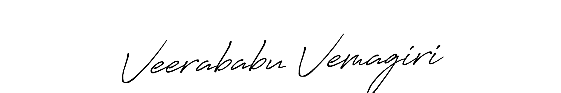 The best way (Antro_Vectra_Bolder) to make a short signature is to pick only two or three words in your name. The name Veerababu Vemagiri include a total of six letters. For converting this name. Veerababu Vemagiri signature style 7 images and pictures png
