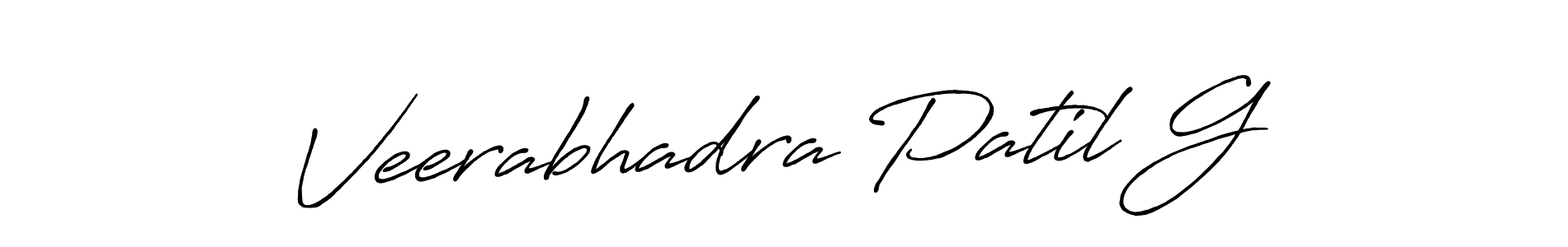 Antro_Vectra_Bolder is a professional signature style that is perfect for those who want to add a touch of class to their signature. It is also a great choice for those who want to make their signature more unique. Get Veerabhadra Patil G name to fancy signature for free. Veerabhadra Patil G signature style 7 images and pictures png