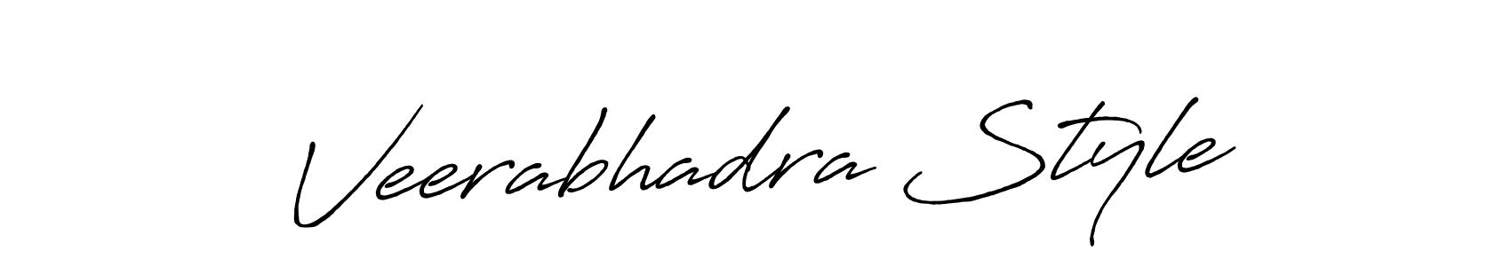 Make a short Veerabhadra Style signature style. Manage your documents anywhere anytime using Antro_Vectra_Bolder. Create and add eSignatures, submit forms, share and send files easily. Veerabhadra Style signature style 7 images and pictures png