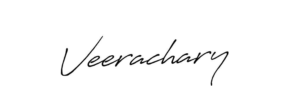 Design your own signature with our free online signature maker. With this signature software, you can create a handwritten (Antro_Vectra_Bolder) signature for name Veerachary. Veerachary signature style 7 images and pictures png