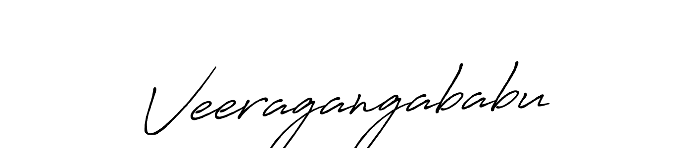 How to make Veeragangababu signature? Antro_Vectra_Bolder is a professional autograph style. Create handwritten signature for Veeragangababu name. Veeragangababu signature style 7 images and pictures png