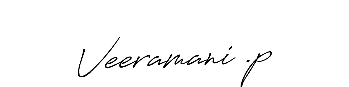 Make a beautiful signature design for name Veeramani .p. Use this online signature maker to create a handwritten signature for free. Veeramani .p signature style 7 images and pictures png