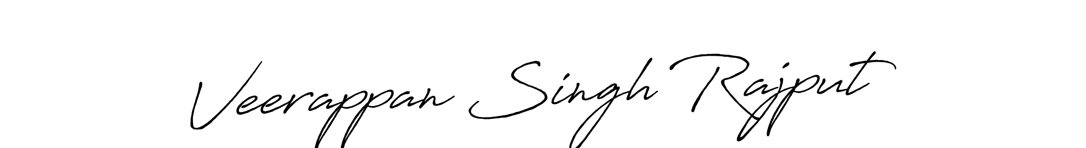 You can use this online signature creator to create a handwritten signature for the name Veerappan Singh Rajput. This is the best online autograph maker. Veerappan Singh Rajput signature style 7 images and pictures png