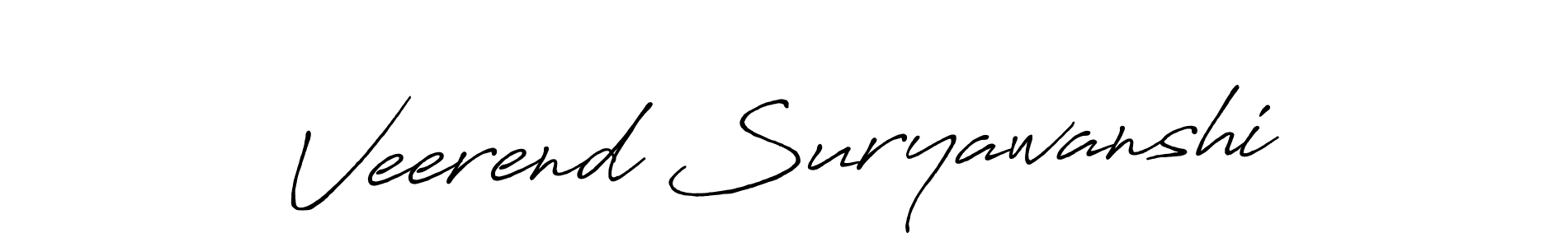 This is the best signature style for the Veerend Suryawanshi name. Also you like these signature font (Antro_Vectra_Bolder). Mix name signature. Veerend Suryawanshi signature style 7 images and pictures png