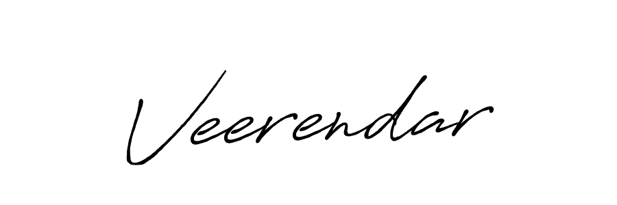 Use a signature maker to create a handwritten signature online. With this signature software, you can design (Antro_Vectra_Bolder) your own signature for name Veerendar. Veerendar signature style 7 images and pictures png