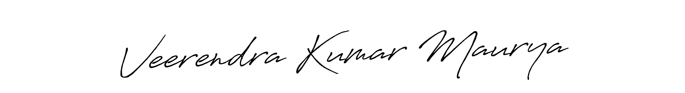 Veerendra Kumar Maurya stylish signature style. Best Handwritten Sign (Antro_Vectra_Bolder) for my name. Handwritten Signature Collection Ideas for my name Veerendra Kumar Maurya. Veerendra Kumar Maurya signature style 7 images and pictures png