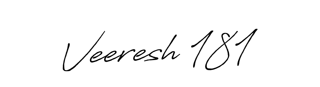 It looks lik you need a new signature style for name Veeresh 181. Design unique handwritten (Antro_Vectra_Bolder) signature with our free signature maker in just a few clicks. Veeresh 181 signature style 7 images and pictures png