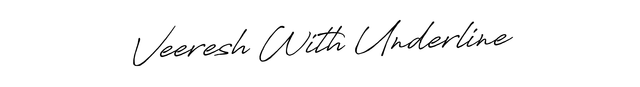 Similarly Antro_Vectra_Bolder is the best handwritten signature design. Signature creator online .You can use it as an online autograph creator for name Veeresh With Underline. Veeresh With Underline signature style 7 images and pictures png