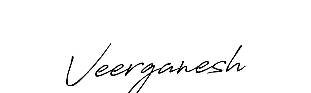 Make a beautiful signature design for name Veerganesh. With this signature (Antro_Vectra_Bolder) style, you can create a handwritten signature for free. Veerganesh signature style 7 images and pictures png