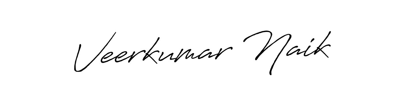 Similarly Antro_Vectra_Bolder is the best handwritten signature design. Signature creator online .You can use it as an online autograph creator for name Veerkumar Naik. Veerkumar Naik signature style 7 images and pictures png