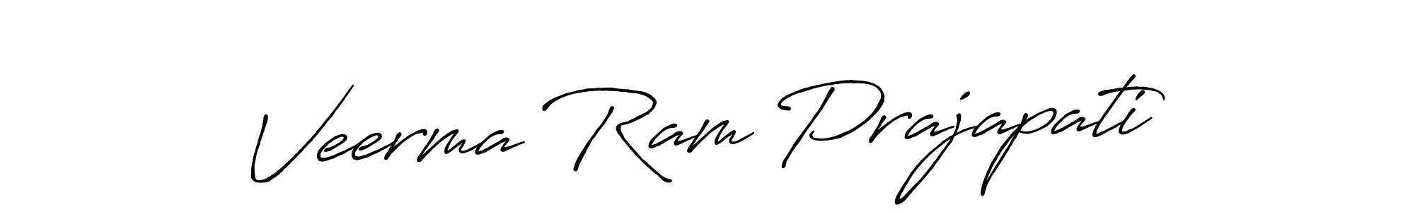 Similarly Antro_Vectra_Bolder is the best handwritten signature design. Signature creator online .You can use it as an online autograph creator for name Veerma Ram Prajapati. Veerma Ram Prajapati signature style 7 images and pictures png