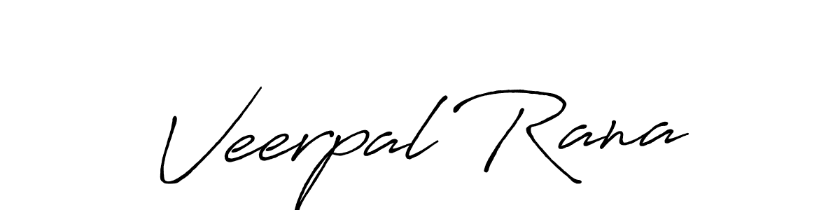 Make a short Veerpal Rana signature style. Manage your documents anywhere anytime using Antro_Vectra_Bolder. Create and add eSignatures, submit forms, share and send files easily. Veerpal Rana signature style 7 images and pictures png
