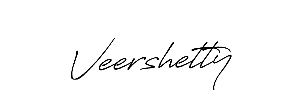 Also we have Veershetty name is the best signature style. Create professional handwritten signature collection using Antro_Vectra_Bolder autograph style. Veershetty signature style 7 images and pictures png