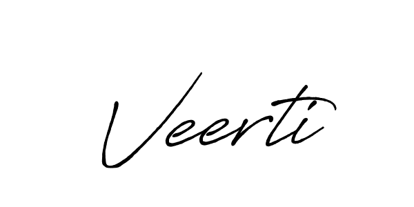 How to make Veerti signature? Antro_Vectra_Bolder is a professional autograph style. Create handwritten signature for Veerti name. Veerti signature style 7 images and pictures png