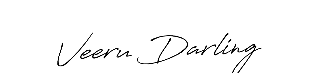 Similarly Antro_Vectra_Bolder is the best handwritten signature design. Signature creator online .You can use it as an online autograph creator for name Veeru Darling. Veeru Darling signature style 7 images and pictures png