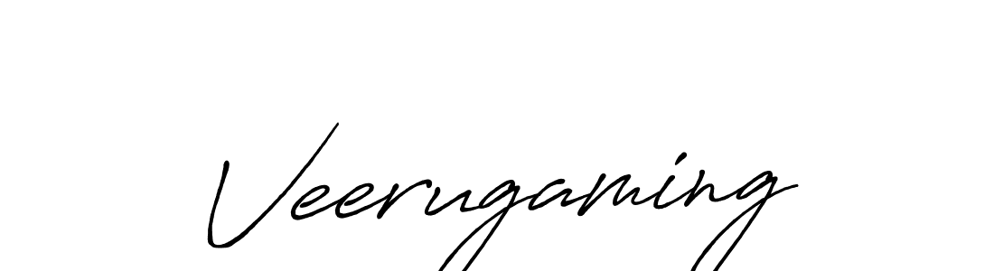 Use a signature maker to create a handwritten signature online. With this signature software, you can design (Antro_Vectra_Bolder) your own signature for name Veerugaming. Veerugaming signature style 7 images and pictures png