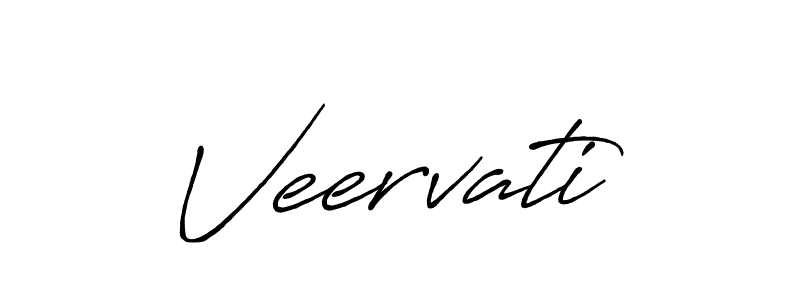 How to make Veervati signature? Antro_Vectra_Bolder is a professional autograph style. Create handwritten signature for Veervati name. Veervati signature style 7 images and pictures png