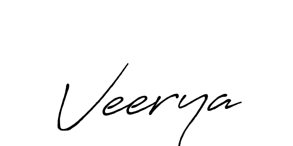 Best and Professional Signature Style for Veerya. Antro_Vectra_Bolder Best Signature Style Collection. Veerya signature style 7 images and pictures png