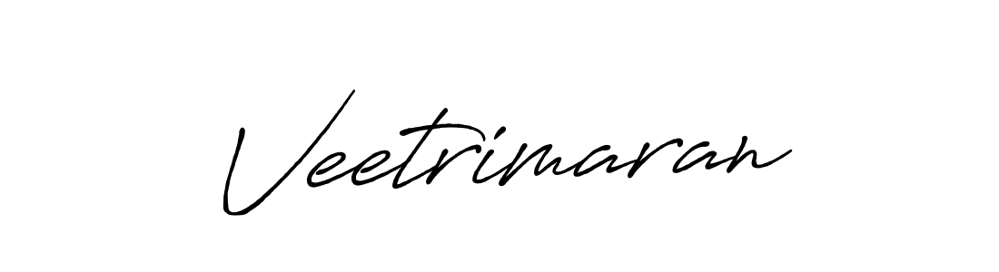 How to make Veetrimaran name signature. Use Antro_Vectra_Bolder style for creating short signs online. This is the latest handwritten sign. Veetrimaran signature style 7 images and pictures png