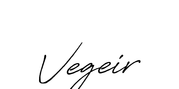 Design your own signature with our free online signature maker. With this signature software, you can create a handwritten (Antro_Vectra_Bolder) signature for name Vegeir. Vegeir signature style 7 images and pictures png