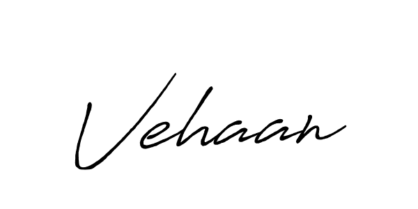 Design your own signature with our free online signature maker. With this signature software, you can create a handwritten (Antro_Vectra_Bolder) signature for name Vehaan. Vehaan signature style 7 images and pictures png