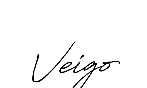 How to make Veigo signature? Antro_Vectra_Bolder is a professional autograph style. Create handwritten signature for Veigo name. Veigo signature style 7 images and pictures png