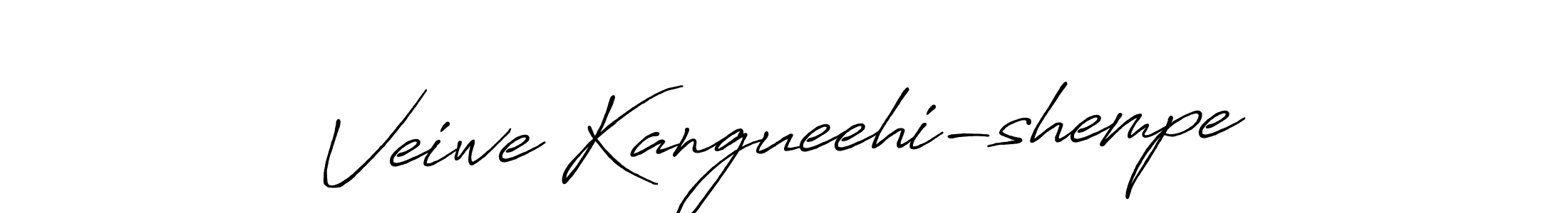 This is the best signature style for the Veiwe Kangueehi-shempe name. Also you like these signature font (Antro_Vectra_Bolder). Mix name signature. Veiwe Kangueehi-shempe signature style 7 images and pictures png