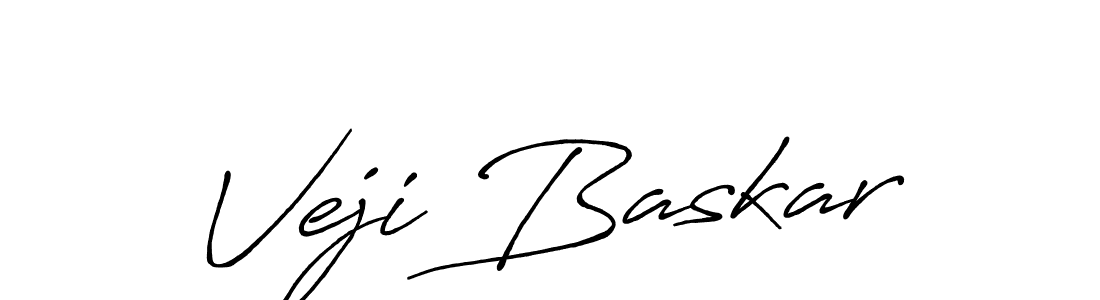 Design your own signature with our free online signature maker. With this signature software, you can create a handwritten (Antro_Vectra_Bolder) signature for name Veji Baskar. Veji Baskar signature style 7 images and pictures png