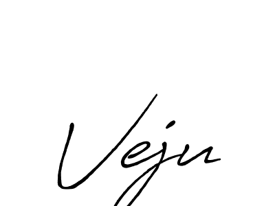 Use a signature maker to create a handwritten signature online. With this signature software, you can design (Antro_Vectra_Bolder) your own signature for name Veju. Veju signature style 7 images and pictures png