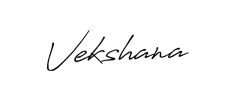 Once you've used our free online signature maker to create your best signature Antro_Vectra_Bolder style, it's time to enjoy all of the benefits that Vekshana name signing documents. Vekshana signature style 7 images and pictures png