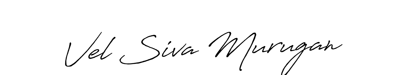 It looks lik you need a new signature style for name Vel Siva Murugan. Design unique handwritten (Antro_Vectra_Bolder) signature with our free signature maker in just a few clicks. Vel Siva Murugan signature style 7 images and pictures png