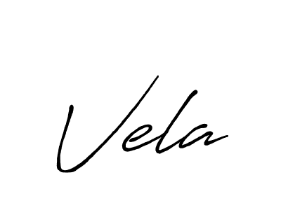 It looks lik you need a new signature style for name Vela. Design unique handwritten (Antro_Vectra_Bolder) signature with our free signature maker in just a few clicks. Vela signature style 7 images and pictures png