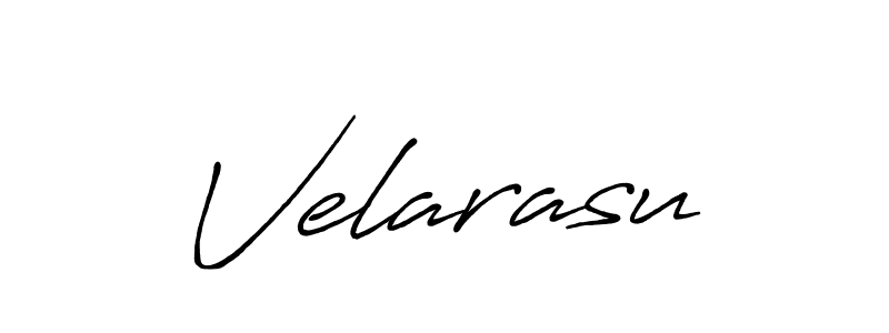 Use a signature maker to create a handwritten signature online. With this signature software, you can design (Antro_Vectra_Bolder) your own signature for name Velarasu. Velarasu signature style 7 images and pictures png