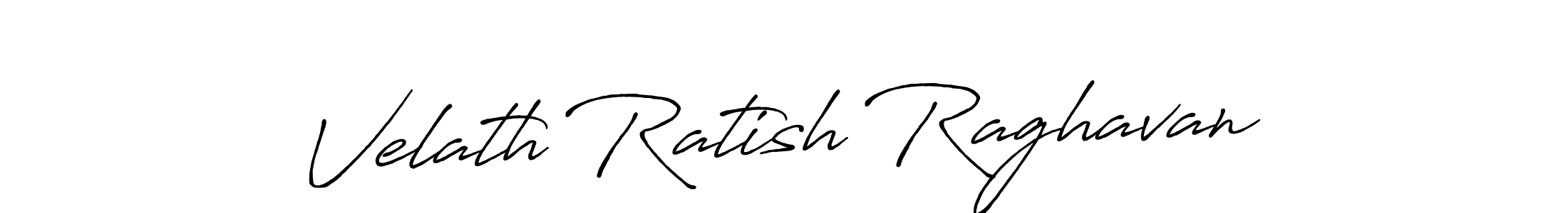 You should practise on your own different ways (Antro_Vectra_Bolder) to write your name (Velath Ratish Raghavan) in signature. don't let someone else do it for you. Velath Ratish Raghavan signature style 7 images and pictures png