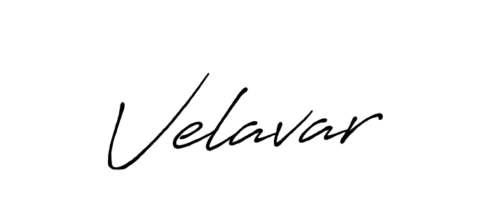 Velavar stylish signature style. Best Handwritten Sign (Antro_Vectra_Bolder) for my name. Handwritten Signature Collection Ideas for my name Velavar. Velavar signature style 7 images and pictures png