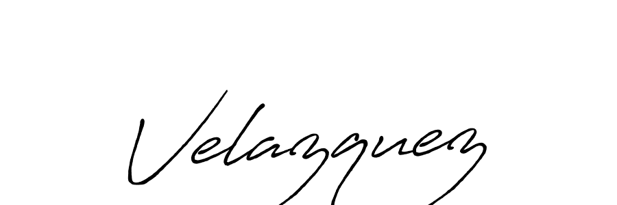Antro_Vectra_Bolder is a professional signature style that is perfect for those who want to add a touch of class to their signature. It is also a great choice for those who want to make their signature more unique. Get Velazquez name to fancy signature for free. Velazquez signature style 7 images and pictures png