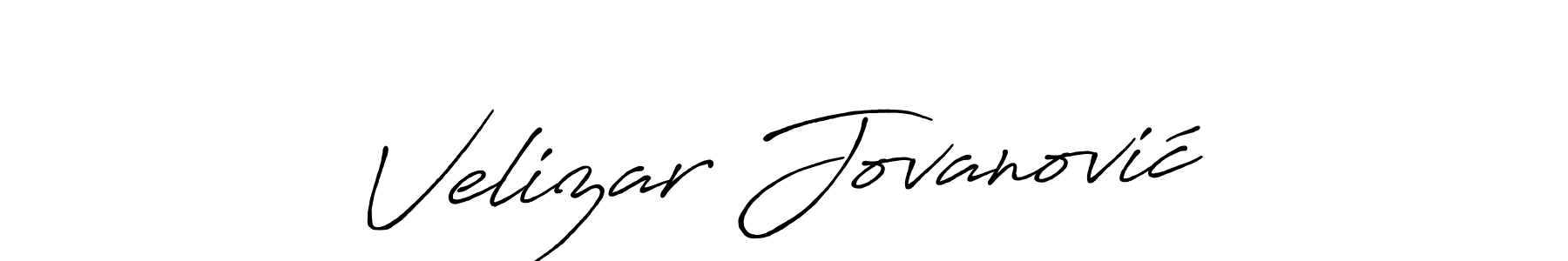 Also You can easily find your signature by using the search form. We will create Velizar Jovanović name handwritten signature images for you free of cost using Antro_Vectra_Bolder sign style. Velizar Jovanović signature style 7 images and pictures png