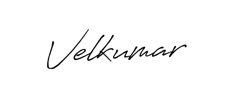 Design your own signature with our free online signature maker. With this signature software, you can create a handwritten (Antro_Vectra_Bolder) signature for name Velkumar. Velkumar signature style 7 images and pictures png